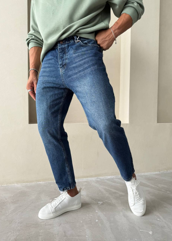 Джинси мом сині базові MFStore Изображение Джинси мом сині базові MFStore