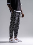Штани вільного крою з малюнками чорні MFStore Изображение Штани вільного крою з малюнками чорні MFStore