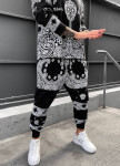 Костюм мужской с принтом орнамента и черепом Mfstore Изображение Костюм мужской с принтом орнамента и черепом Mfstore