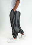 Штани вільного крою з малюнком смужки MFStore Изображение Штани вільного крою з малюнком смужки MFStore