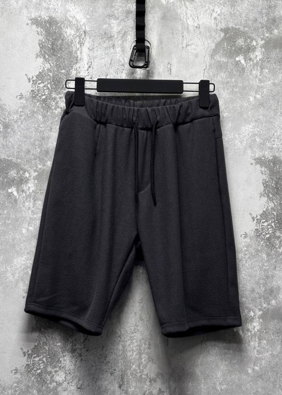 Стильні бавовняні шорти сірі MFStore Изображение Стильні бавовняні шорти сірі MFStore