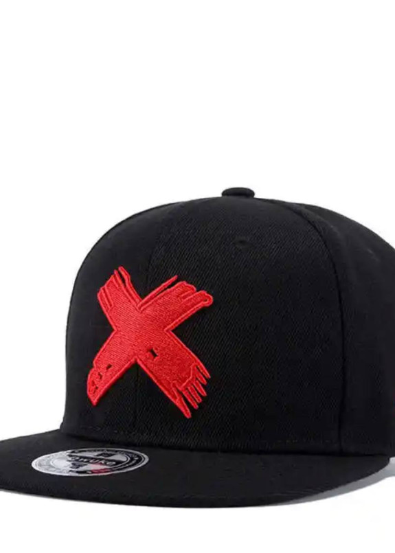 Модна кепка з червоною вишивкою у вуличному стилі MFStore Изображение Модна кепка з червоною вишивкою у вуличному стилі MFStore