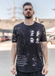 Футболка череп с красной полосой Mfstore Изображение Футболка череп с красной полосой Mfstore