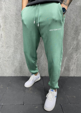 Штани спортивні new york фісташкові MFStore Изображение Штани спортивні new york фісташкові MFStore