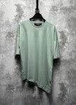 Футболка вільного крою скошена ментолова MFStore Изображение Футболка вільного крою скошена ментолова MFStore