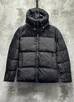 Куртка зимня з капюшоном і вставками на плечах чорна MFStore Изображение Куртка зимня з капюшоном і вставками на плечах чорна MFStore