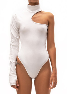 Боди на одно плечо Изображение Боди на одно плечо