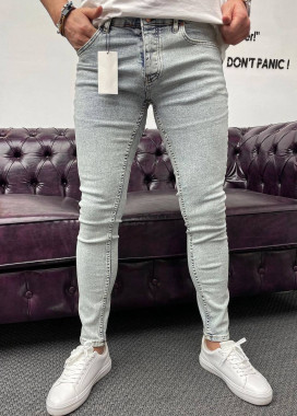 Джинси чоловічі вузькі до низу світлі MFStore Изображение Джинси чоловічі вузькі до низу світлі MFStore