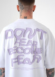 Футболка оверсайз з текстом dont біла MFStore Изображение Футболка оверсайз з текстом dont біла MFStore