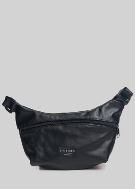 Сумка на пояс Hip Pack 01 Leather Black Изображение Сумка на пояс Hip Pack 01 Leather Black