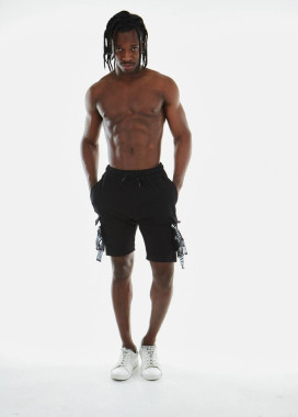 Шорти карго чоловічі зі смужками на карманах MFStore Изображение Шорти карго чоловічі зі смужками на карманах MFStore