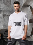 Футболка с капюшоном FOUND белая MFStore Изображение Футболка с капюшоном FOUND белая MFStore