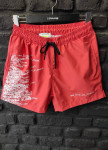Шорты плавательные мужские c текстом коралловый Mfstore Изображение Шорты плавательные мужские c текстом коралловый Mfstore