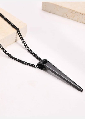 Ланцюжок на шию з кулоном стріли чорний MFStore Изображение Ланцюжок на шию з кулоном стріли чорний MFStore