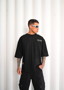 Футболка оверсайз дизайнерська limited чорна MFStore Изображение Футболка оверсайз дизайнерська limited чорна MFStore