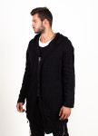 Удлиненный мужской кардиган на молнии MFStore Изображение Удлиненный мужской кардиган на молнии MFStore