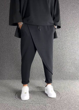 Дизайнерські штани звужені до низу чорні MFStore Изображение Дизайнерські штани звужені до низу чорні MFStore