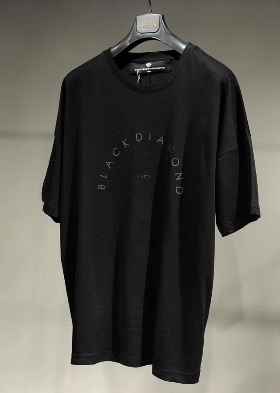 Футболка с закругленным логотип BLACK DIAMOND MFStore Изображение Футболка с закругленным логотип BLACK DIAMOND MFStore