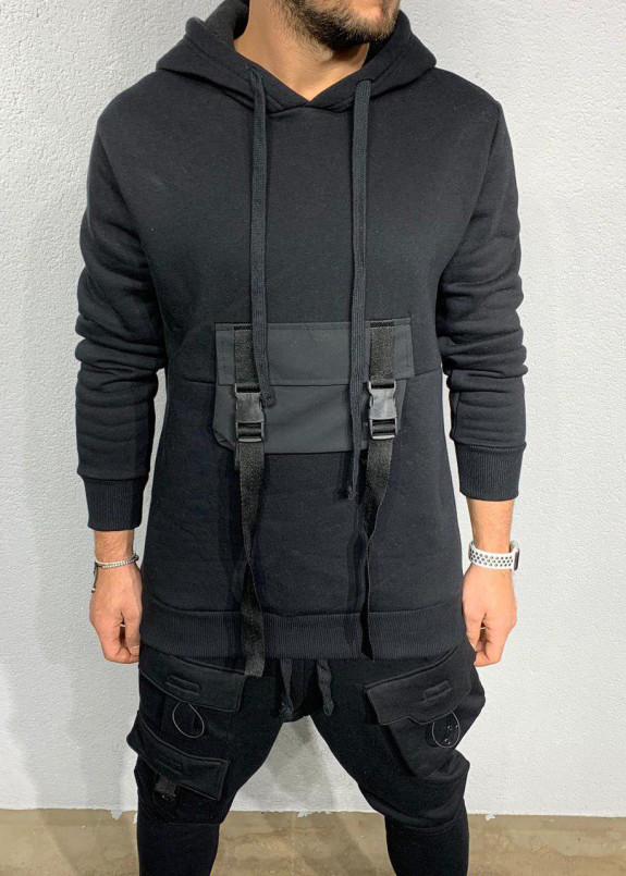 Худи на флисе с затяжками MFStore Изображение Худи на флисе с затяжками MFStore