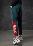 Спортивные штаны мужские темно-зеленые Крид Tur streetwear Изображение Спортивные штаны мужские темно-зеленые Крид Tur streetwear