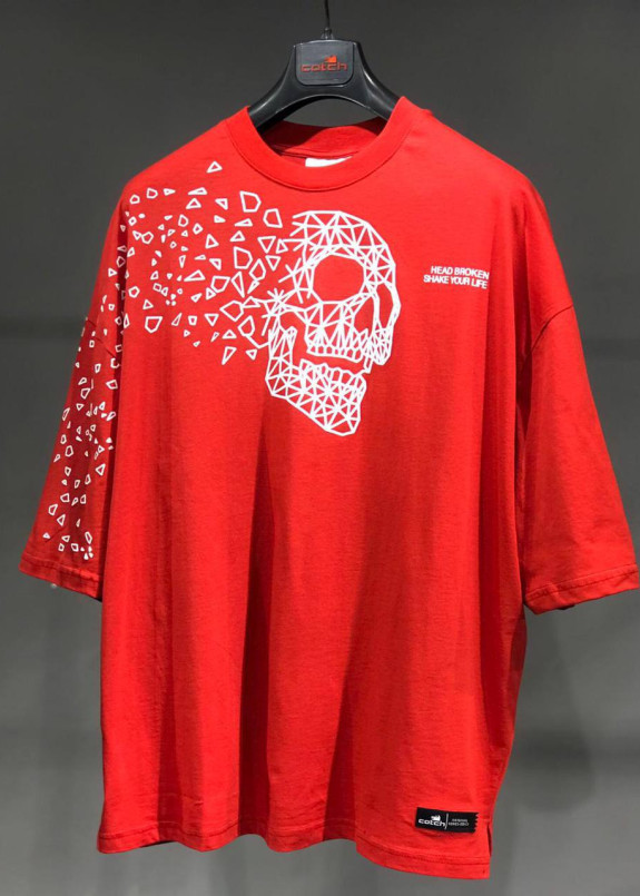 Футболка арт череп MFStore Изображение Футболка арт череп MFStore