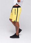 Шорты мужские с лампасами желтые Изображение Шорты мужские с лампасами желтые