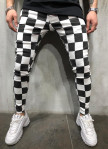 Джинсы в клетку черно-белые MFStore Изображение Джинсы в клетку черно-белые MFStore