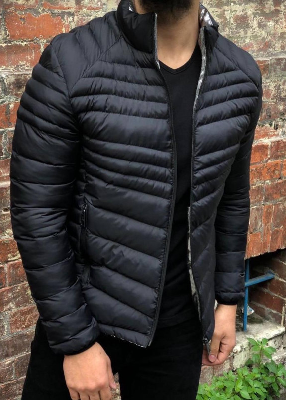 Куртка мужская рифленая черная MFStore Изображение Куртка мужская рифленая черная MFStore