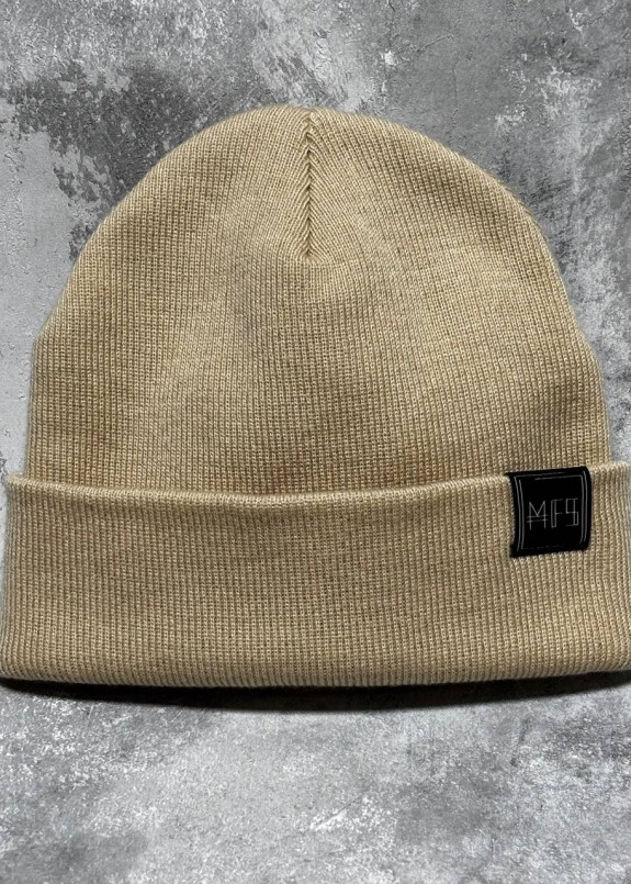 Шапка дрібної в'язки пудра MFS Изображение Шапка дрібної в'язки пудра MFS