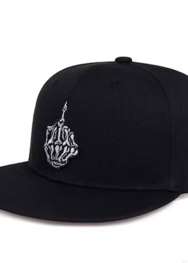 Кепка снепбек з вишивкою fuck чорна MFStore Изображение Кепка снепбек з вишивкою fuck чорна MFStore