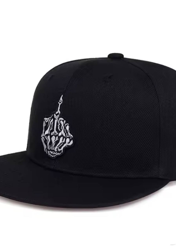 Кепка снепбек з вишивкою fuck чорна MFStore Изображение Кепка снепбек з вишивкою fuck чорна MFStore