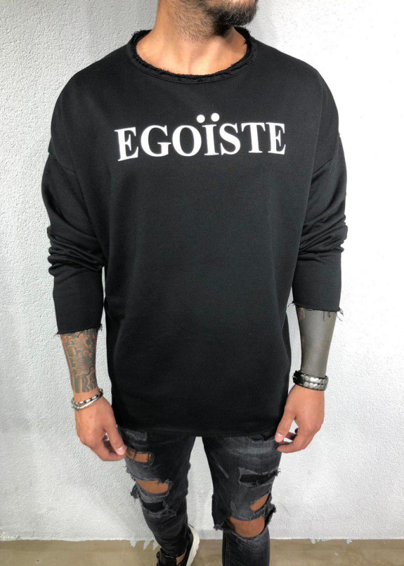 Свитшот с надписью Egoїste Mfstore Изображение Свитшот с надписью Egoїste Mfstore