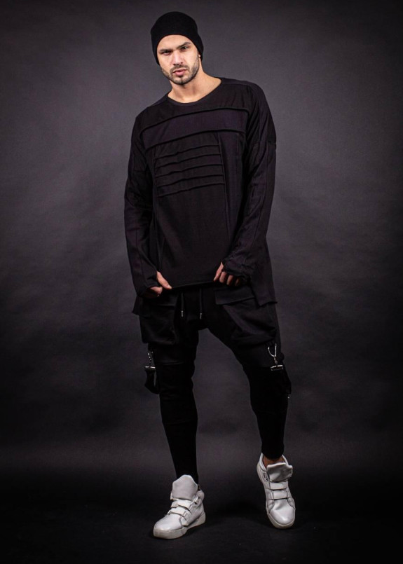 Лонгслив с квадратным низом MFStore Изображение Лонгслив с квадратным низом MFStore