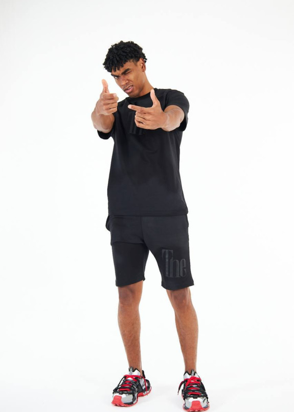 Костюм літній чоловічий градієнтний чорний MFStore Изображение Костюм літній чоловічий градієнтний чорний MFStore