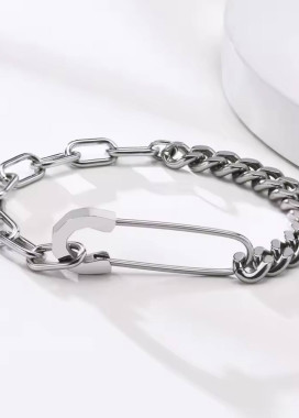 Браслет зі шпилькою хром MFStore Изображение Браслет зі шпилькою хром MFStore