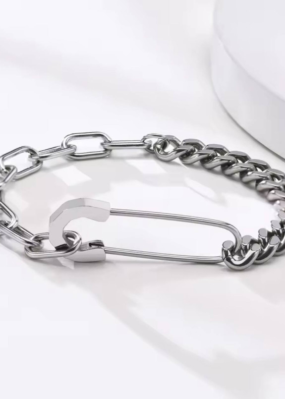 Браслет зі шпилькою хром MFStore Изображение Браслет зі шпилькою хром MFStore