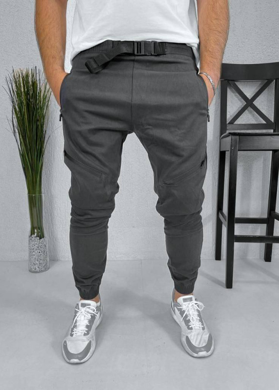 Штани карго завужені до низу сірі MFStore Изображение Штани карго завужені до низу сірі MFStore