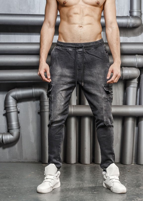 Джинсы с накладными карманами Mfstore Изображение Джинсы с накладными карманами Mfstore