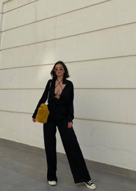 Костюм жіночий трійка чорний MFStore Изображение Костюм жіночий трійка чорний MFStore