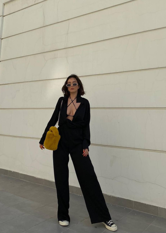 Костюм жіночий трійка чорний MFStore Изображение Костюм жіночий трійка чорний MFStore