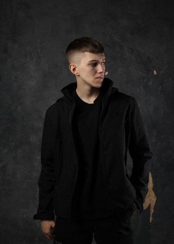 Демисезонная куртка мужская черная Центурион Tur streetwear Изображение Демисезонная куртка мужская черная Центурион Tur streetwear