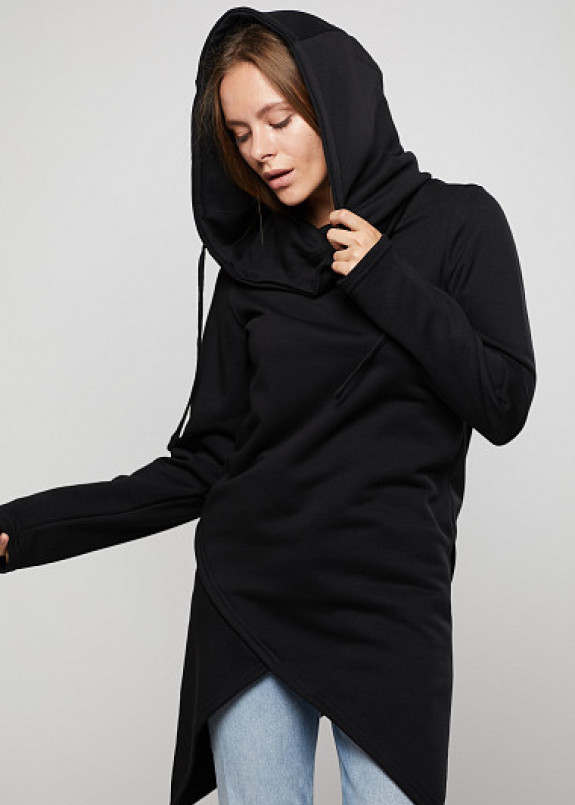 Оригинальное худи приталенного кроя Изображение Оригинальное худи приталенного кроя