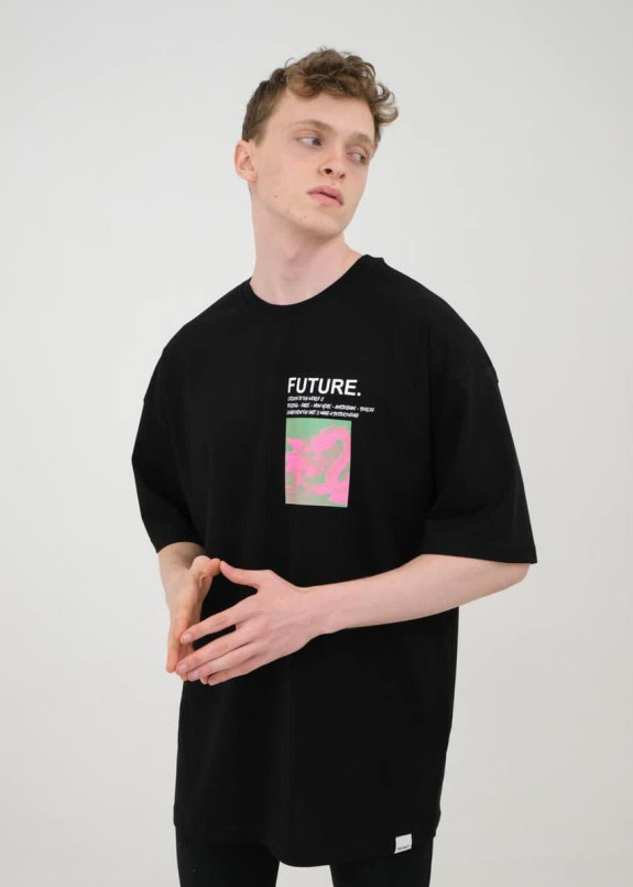 Футболка с арт принтом на спине MFStore Изображение Футболка с арт принтом на спине MFStore