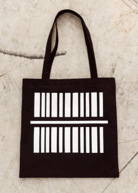 Шоппер чёрный ШтрихКод Изображение Шоппер чёрный ШтрихКод