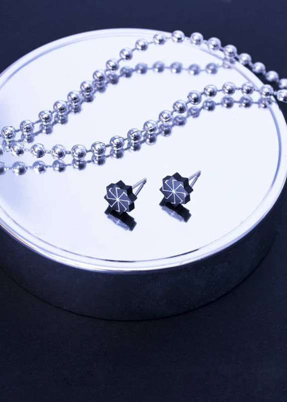 Серьги в виде звездочек Изображение Серьги в виде звездочек