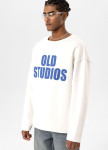 Світшот оверсайз на флісі old studios білий MFStore Изображение Світшот оверсайз на флісі old studios білий MFStore