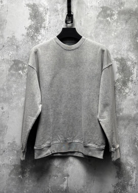 Світшот вільного крою виварений світлий бетон MFStore Изображение Світшот вільного крою виварений світлий бетон MFStore