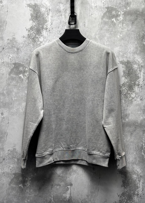 Світшот вільного крою виварений світлий бетон MFStore Изображение Світшот вільного крою виварений світлий бетон MFStore