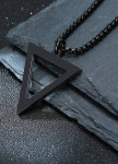 Намисто з трикутним кулоном чорне MFStore Изображение Намисто з трикутним кулоном чорне MFStore