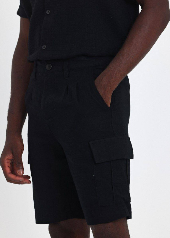 Шорти карго бавовняні чорні MFStore Изображение Шорти карго бавовняні чорні MFStore